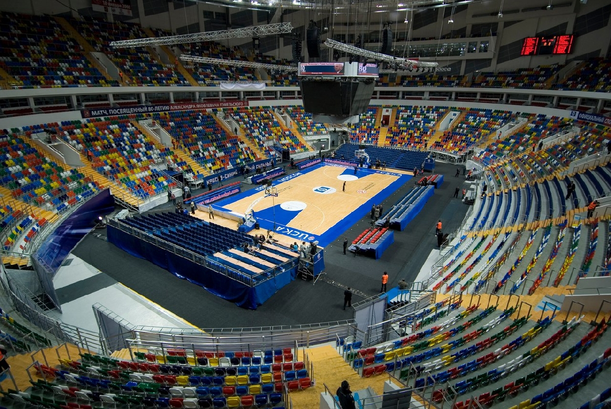 Дворец спорта Мегаспорт зал с местами